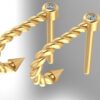 DIAMOND EARRINGS JO-ERW0001-Y - Image 2