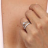 DIAMOND TWINS (CENTER STONE EXCLUDED) NDTW1